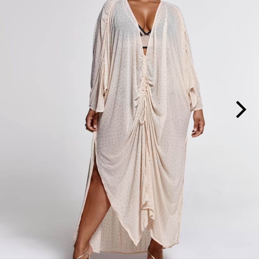 Fashion to figure x SRV collab rhinestone cover up